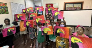 Creative Learning at the Centre of Excellence.